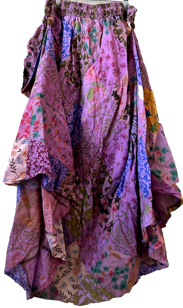 Finger Loop Skirt Wear Up Or Down. 100% Cotton Great For Dancing. Lightweight