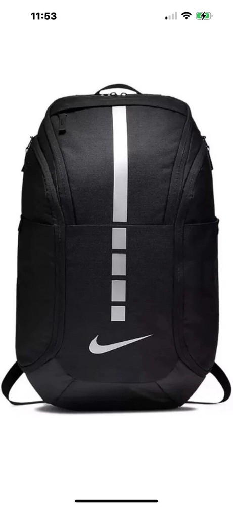 Nike Elite Pro Basketball Backpack Black for Hoops Training