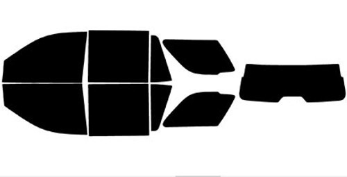 Premium 3M Ceramic Window Tint Kit for Chevy Tahoe 1995-2026 – DIY PreCut All Windows