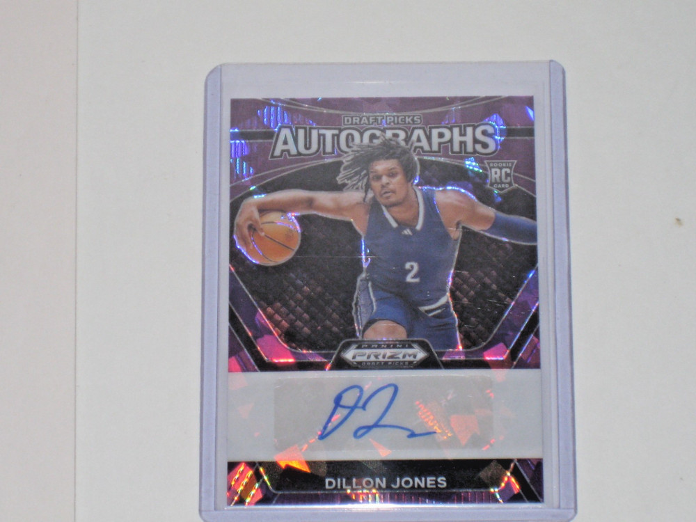 2024-25 Panini Prizm Draft Picks - Draft Picks Autographs Dillon Jones #DPA-DLJ