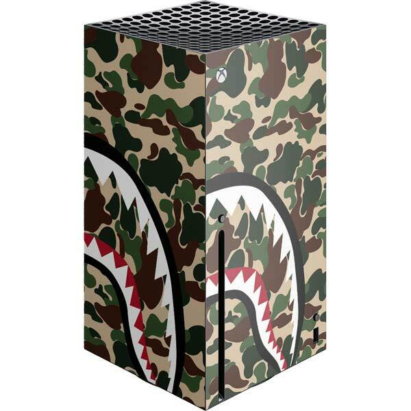 Camouflage Xbox Series X Console Skin - Shark Teeth Street Camo