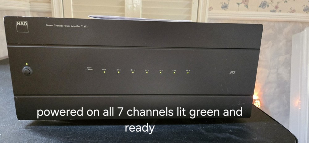 NAD T-973 7 Channel A.V. Amplifier * Excellent Condition