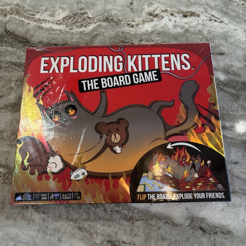 Exploding Kittens The Board Game Party Game - New and Sealed