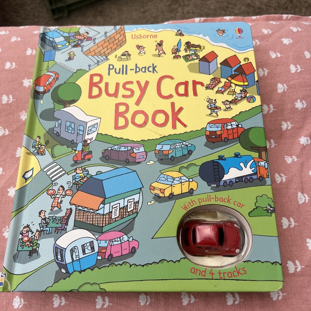 Pull-Back Busy Car Book (Pull-back Books)