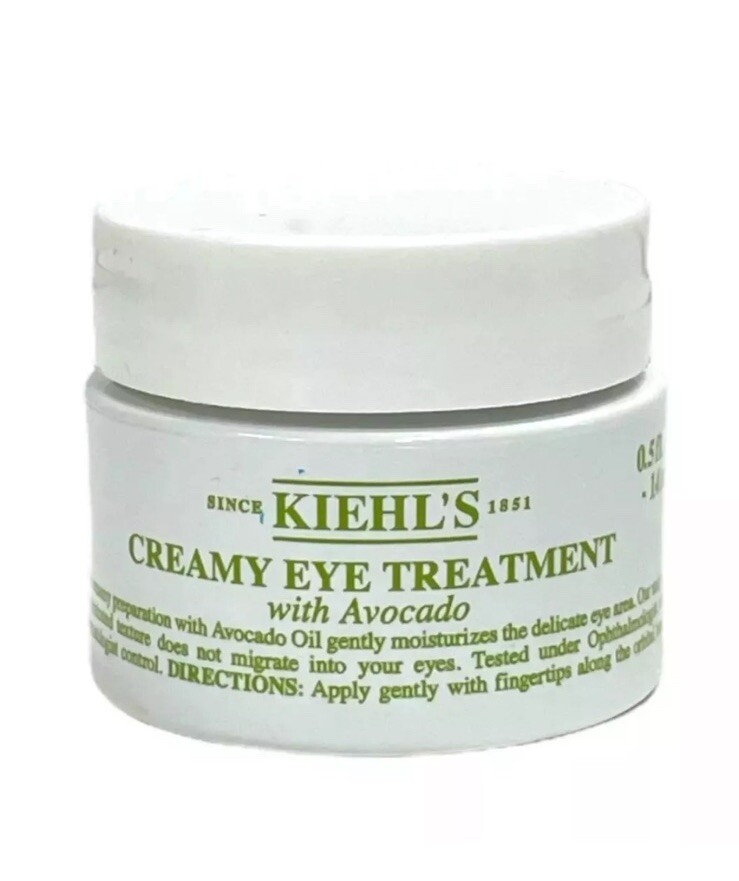 KIEHL'S CREAMY EYE TREATMENT W/ AVOCADO OIL (0.5FL OZ / 14ML)
