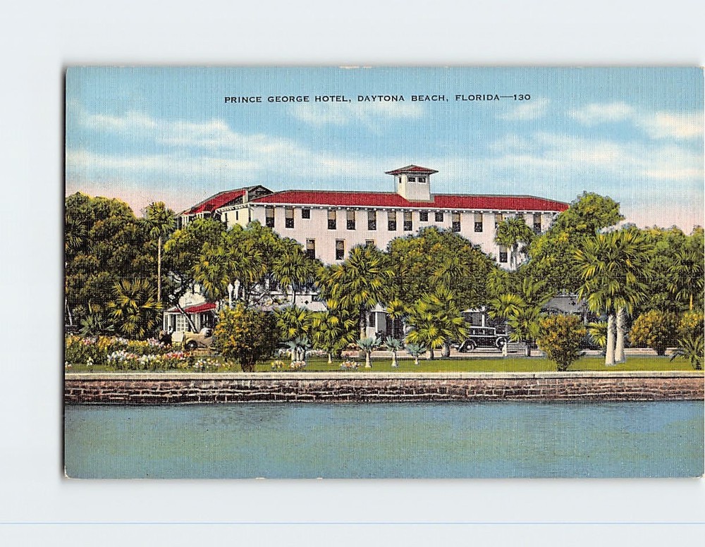 Postcard Prince George Hotel Daytona Beach Florida USA North America