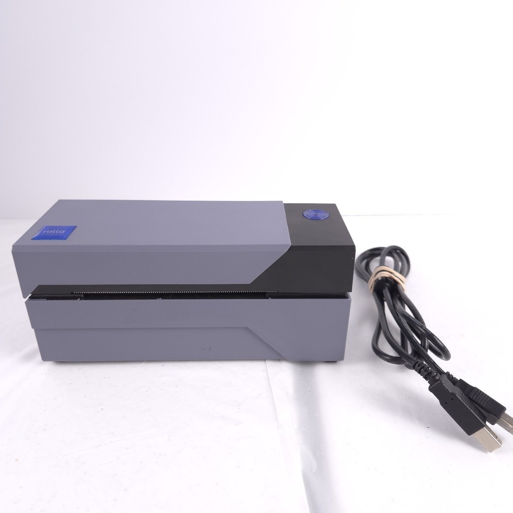 Rollo X1038 Direct Thermal Label Printer 4x6 Tested Working No Power Supply