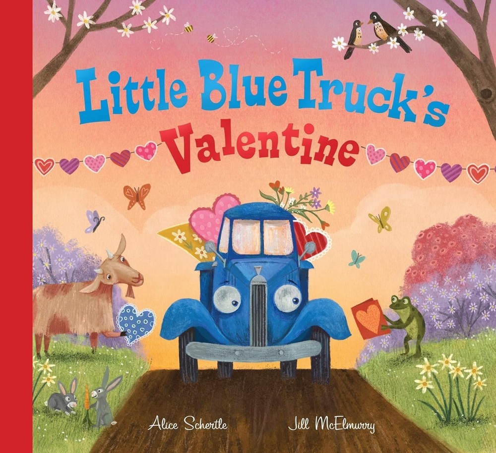 Little Blue Truck's Valentine by Alice Schertle Picture Book (2020, Hardcover)