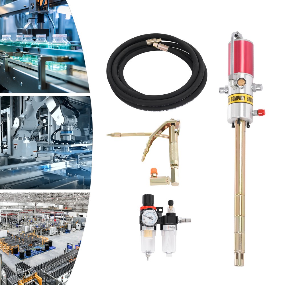 Air Operated Pneumatic  grease Pump Drum Pump Heavy Duty 35mm 30-40MPa 50:1