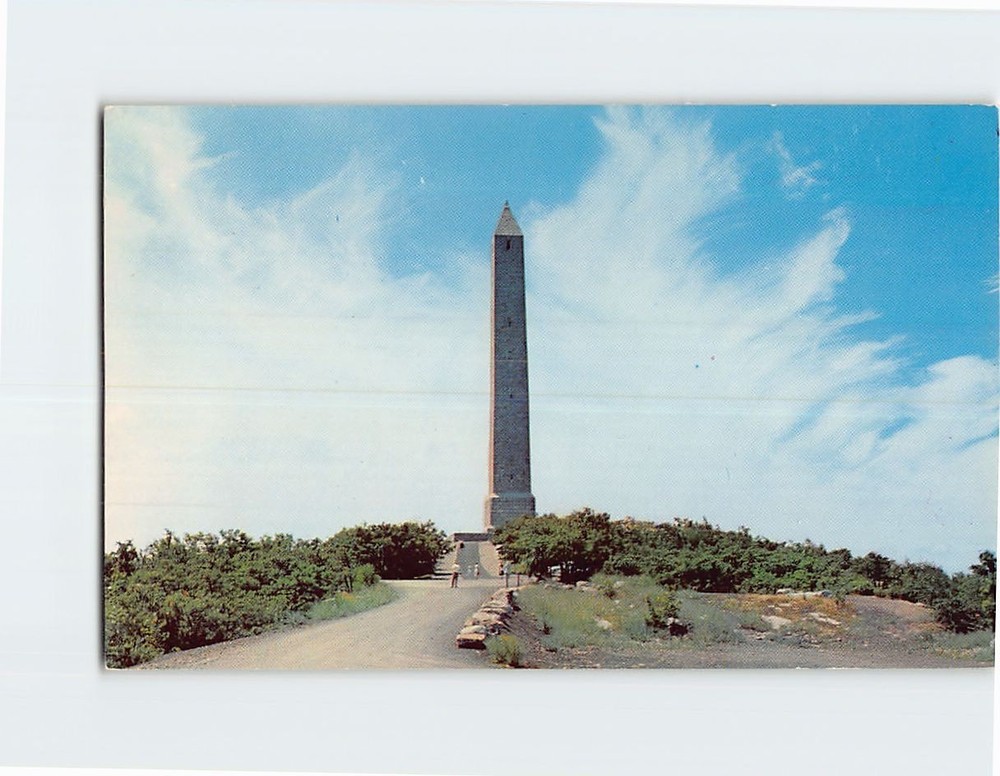 Postcard High Point Monument High Point State Park New Jersey USA