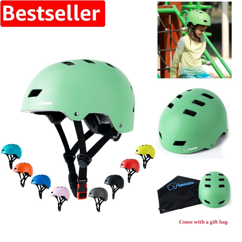 Safe Comfortable Multi-Sport Helmet for Skateboarding Biking