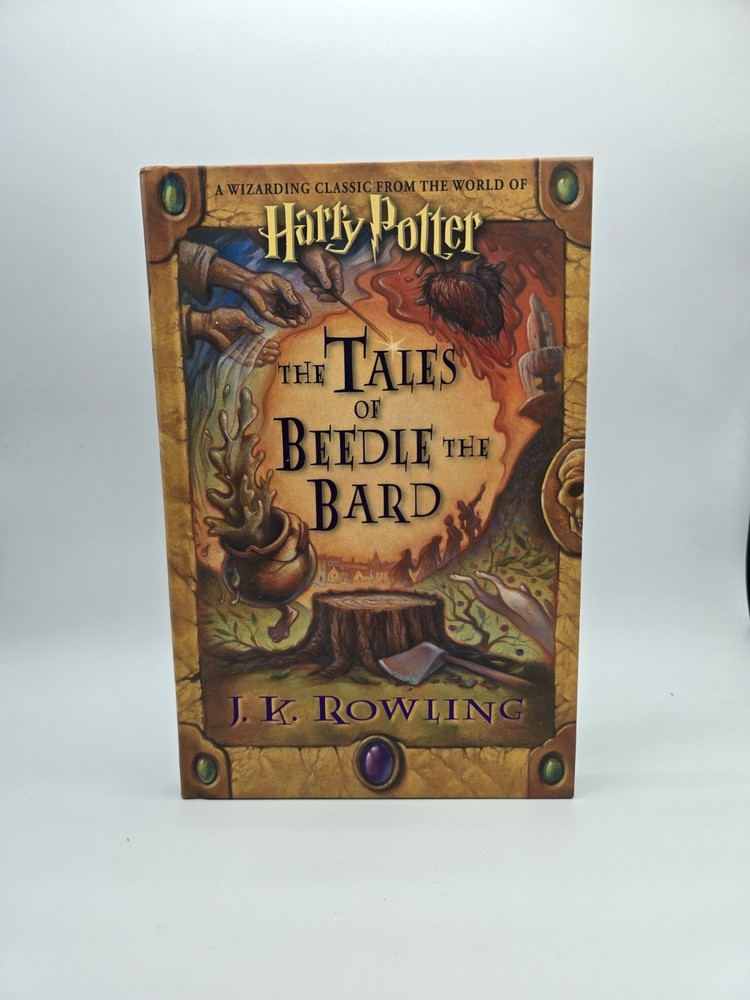 Harry Potter The Tales Of Beedle The Bard J.K. Rowling 1st Edition Auto-Signed