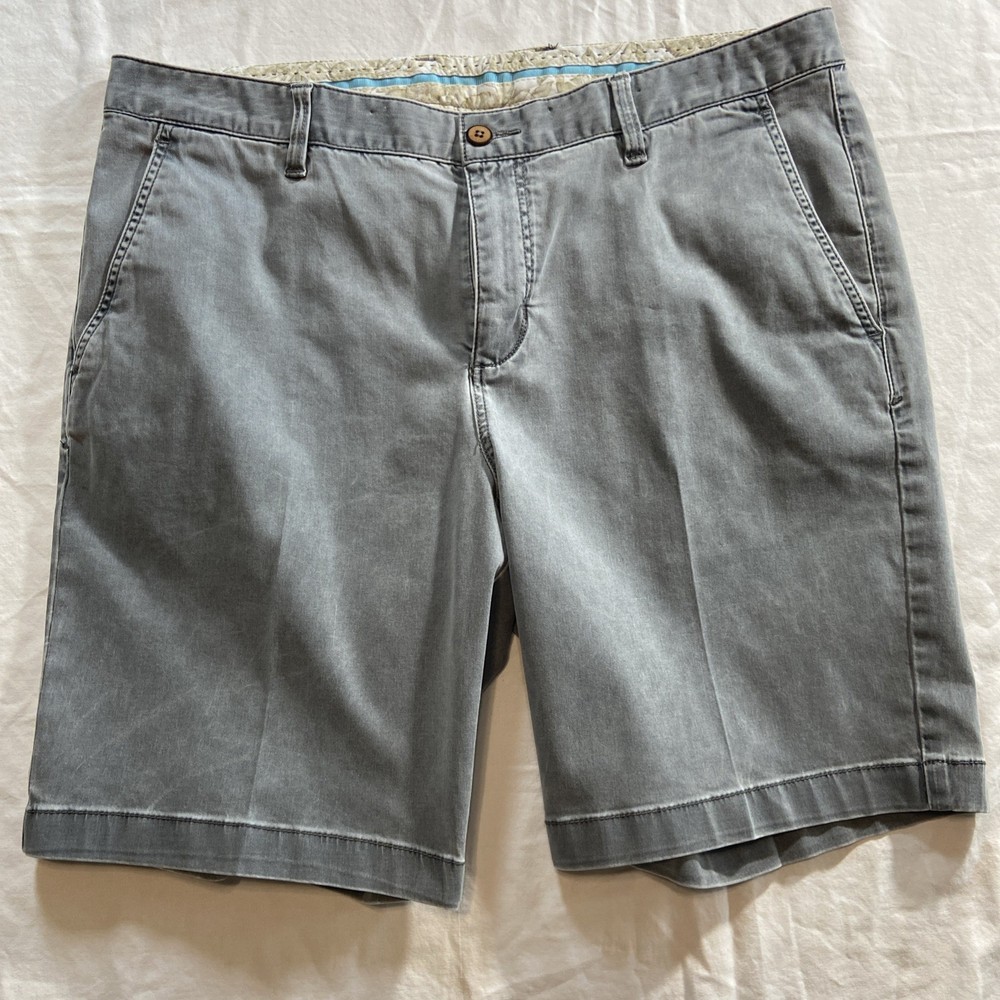 Tommy Bahama Chino Shorts Mens 36 Gray 9
