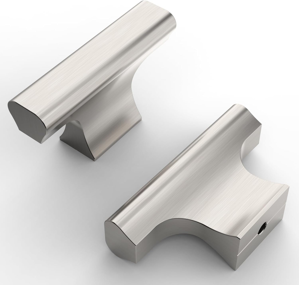 10 Pack Brushed Satin Nickel Kitchen Cabinet Knobs Dresser Knobs Drawer Knobs Si