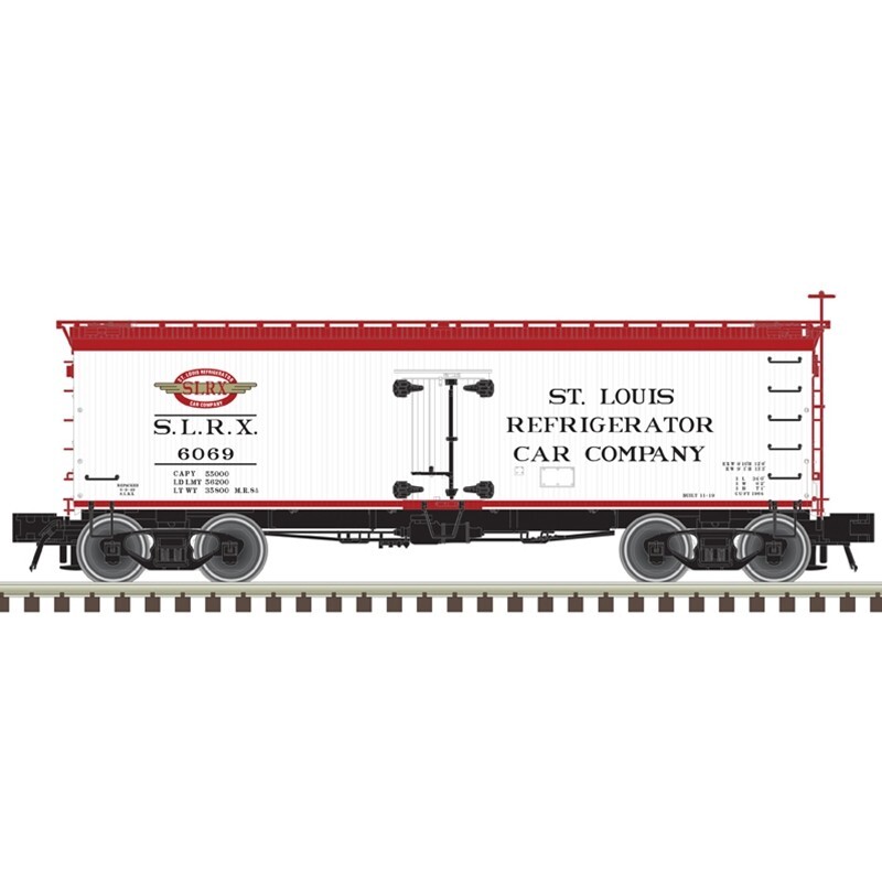 Atlas Model Railroad 20007199 HO Wood Reefer St. Louis Refrigerator Car Co #6069
