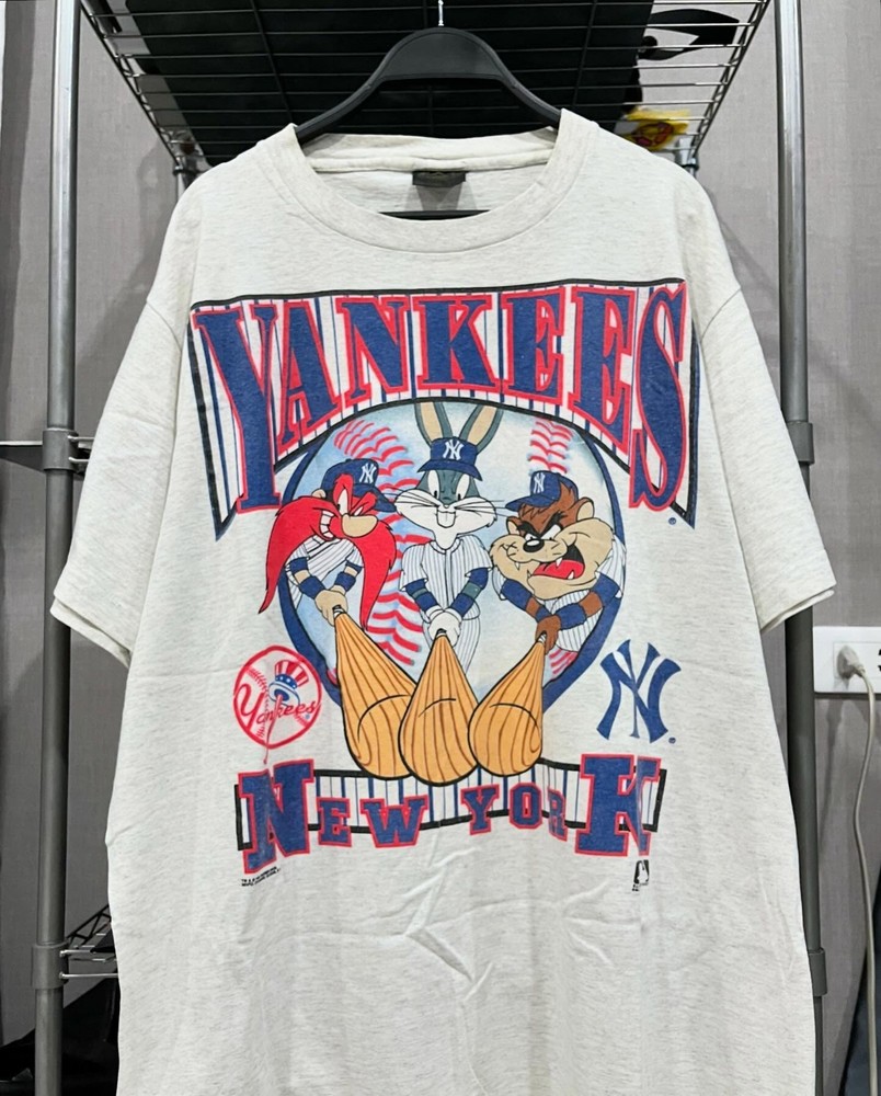 Looney Tunes X MLB ‘New York Yankees’ Cartoon Tee 1993s White T shirt HN1247