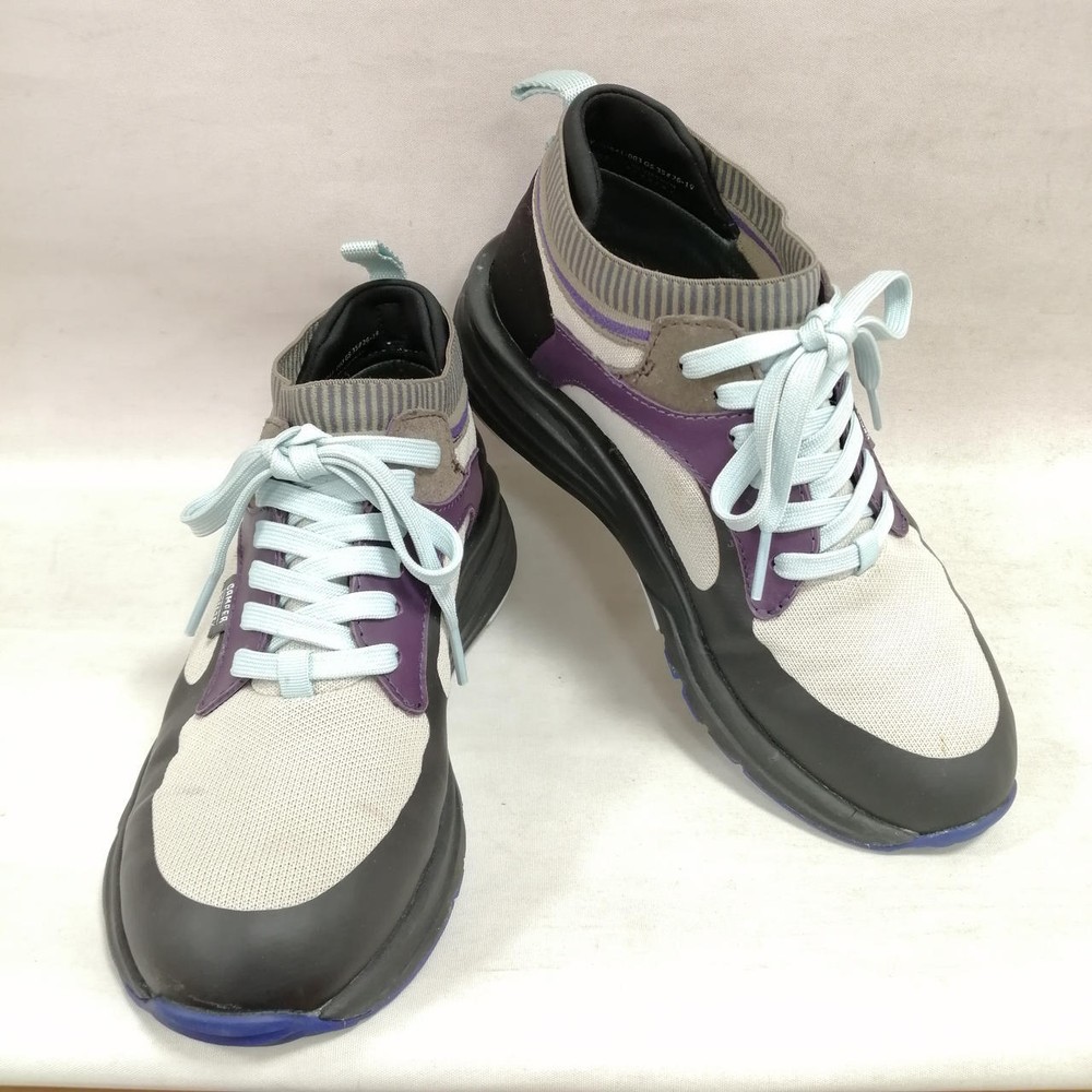 Camper K200941-003 Black White Purple Multicolor Low Cut Sneakers FTJ34