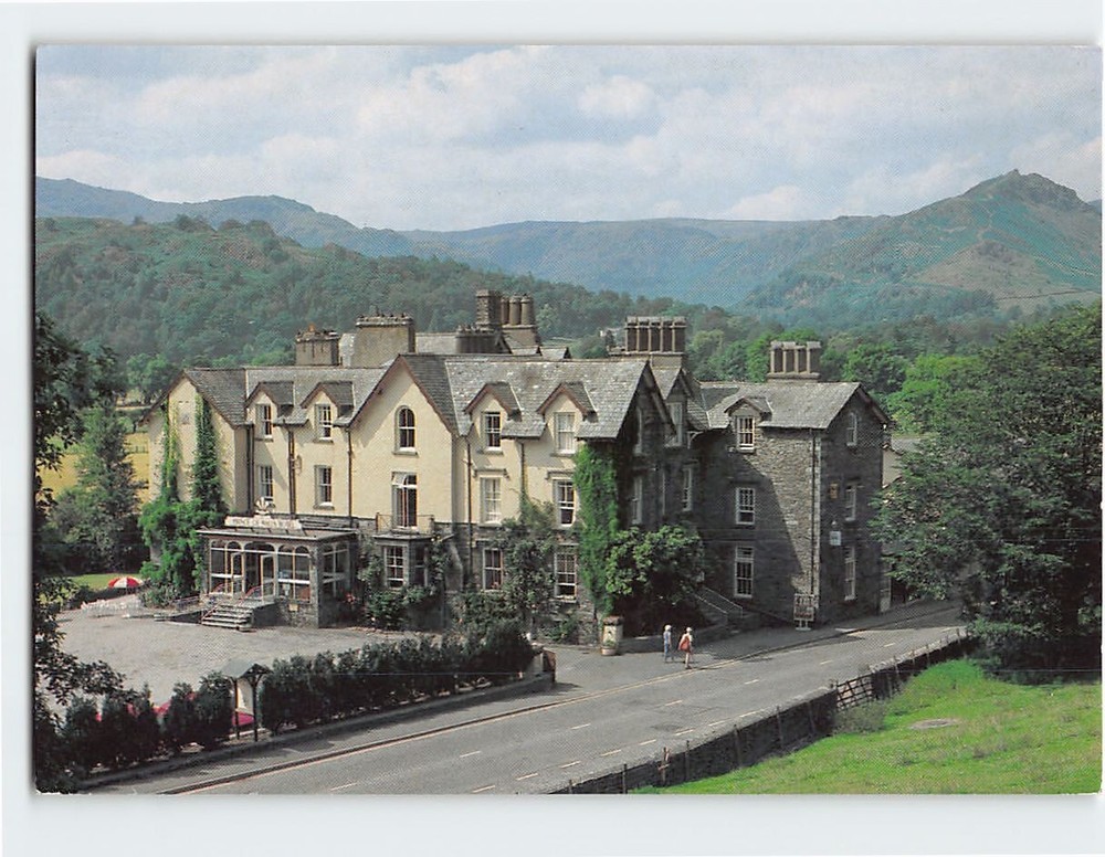 Postcard Prince Of Wales Hotel Grasmere England