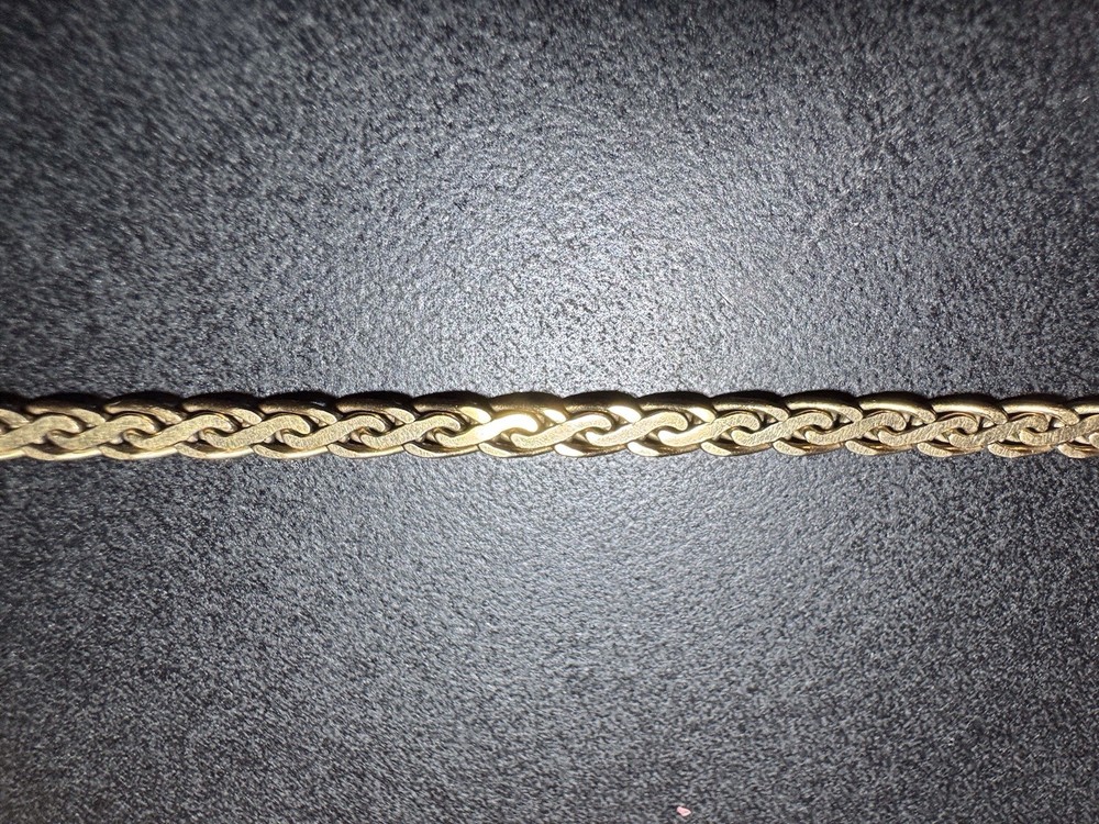 14K Yellow Gold 7 Inch Bracelet - 6.5 Grams