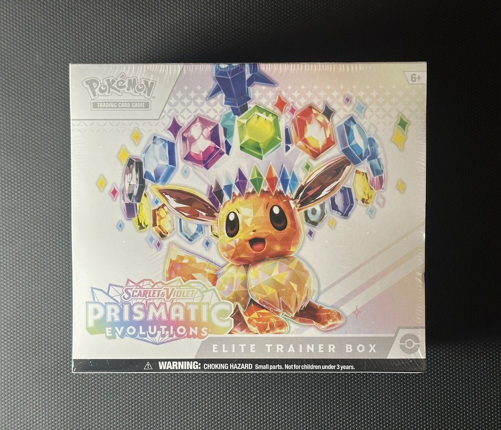 Pokemon TCG Prismatic Evolutions Elite Trainer Box ETB Brand New Factory Sealed!