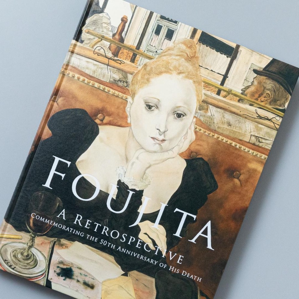 Fujita Tsuguharu Retrospective Art Exhibition Poster Paper