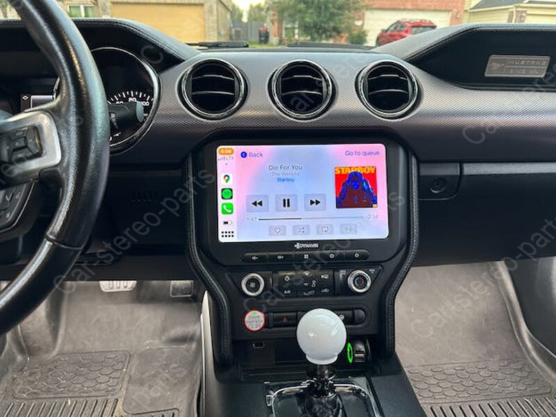 For Ford Mustang 2015-2021 Fit For Apple Carplay Car Stereo Radio Android 13 GPS