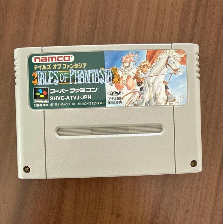 Tales of Phantasia Super Famicom Cartridge Only JP Used Tested Nintendo SFC Game