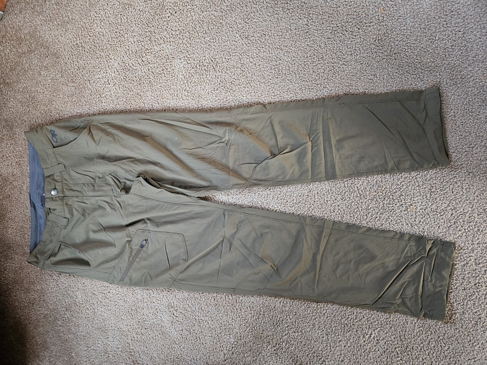 Outdoor Research Pants Mens Size 30 Ferrosi  Grey Hiking Cargo Performance