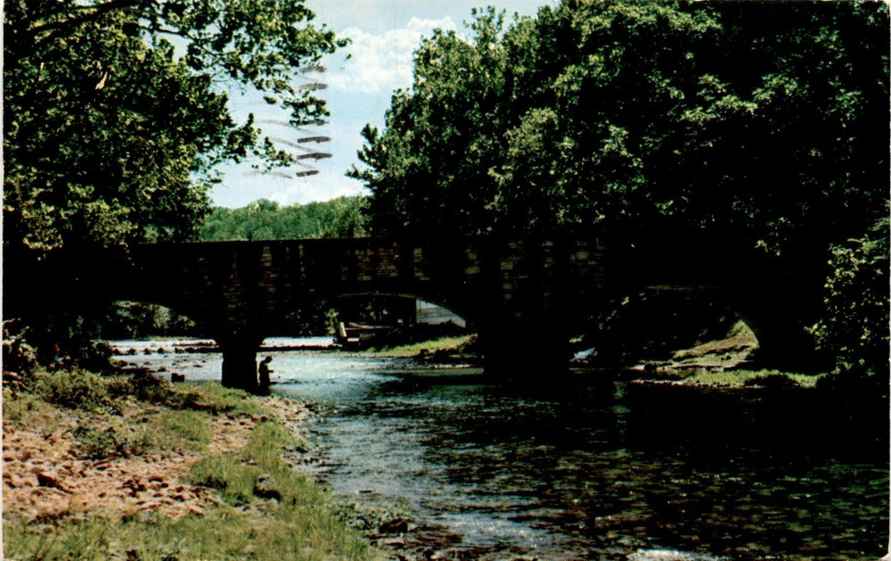 Ozark Post Card Publishers, Monett, MO, Bennett Spring State Park, Postcard