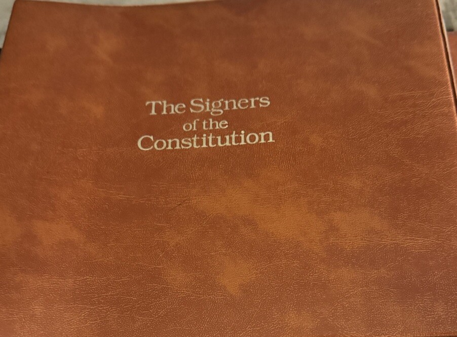 1987- 'The Signers of The constitution Thick Album 39 Official First Day Covers
