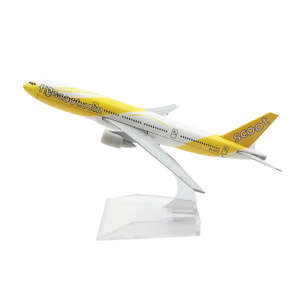 1/400 16cm Singapore B777 Plane Model Alloy Aircraft Airplane Model Collection c