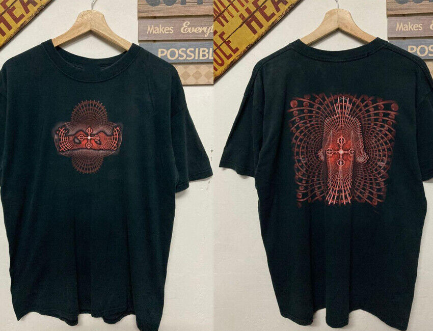 Tool Band tour Short Sleeve black 2 side Shirt unisex men women