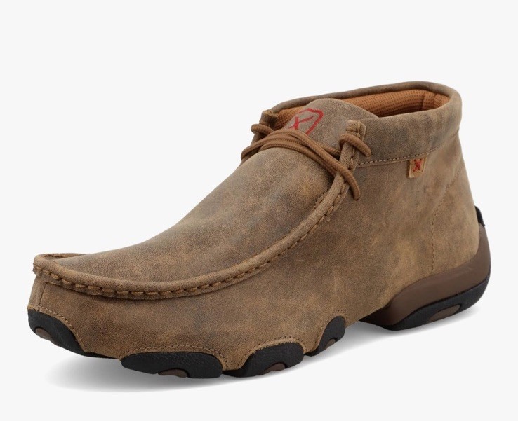 Twisted X Men's Original Lace Up Chukka Driving Moc 7 EEE