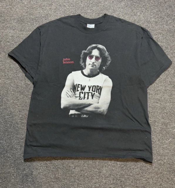 Vintage 90s John Lennon Quote Graphic Tee Size S-3XL