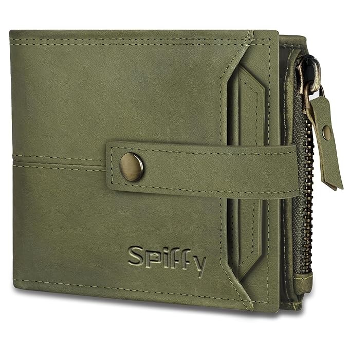 Genuine Leather RFID Wallet for Men – Spiffy Branded Original