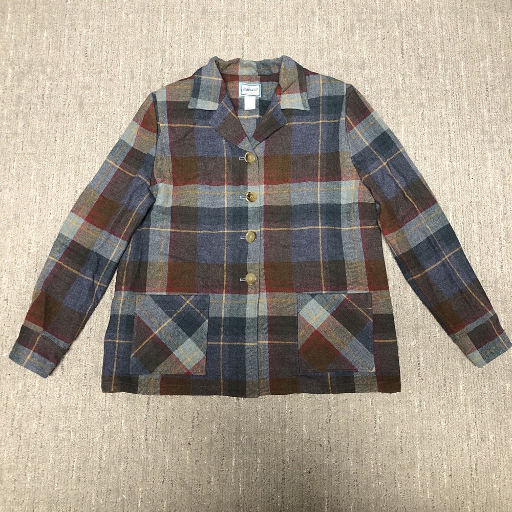 Pendleton Heritage Limited Edition Virgin Wool 49er Jacket Women’s Size L Plaid