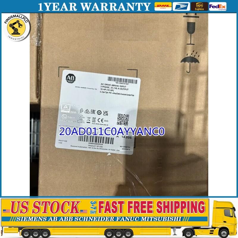 Allen-Bradley 20AD011C0AYYANC0 New AB 20AD011C0AYYANC0 Free Shipping
