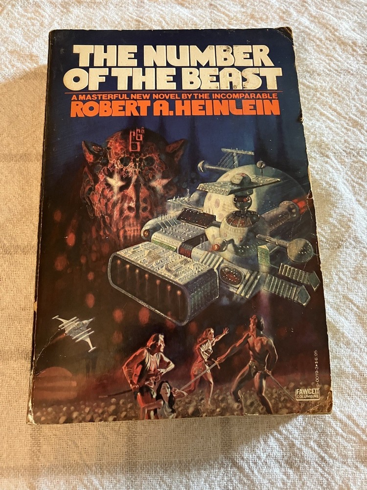 The Number Of The Beast By Robert A Heinlein 1980 1st Printing Fawcett Paperback