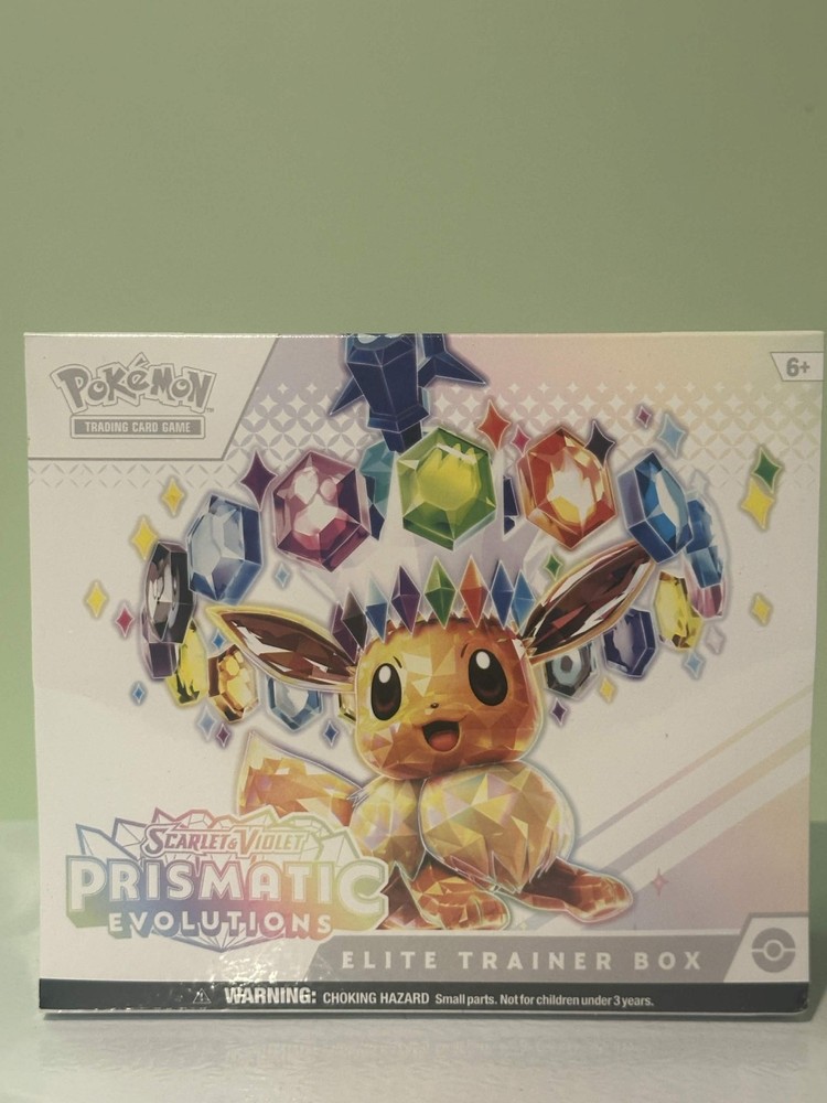 Pokemon TCG Scarlet Violet Prismatic Evolutions Elite Trainer Box Sealed