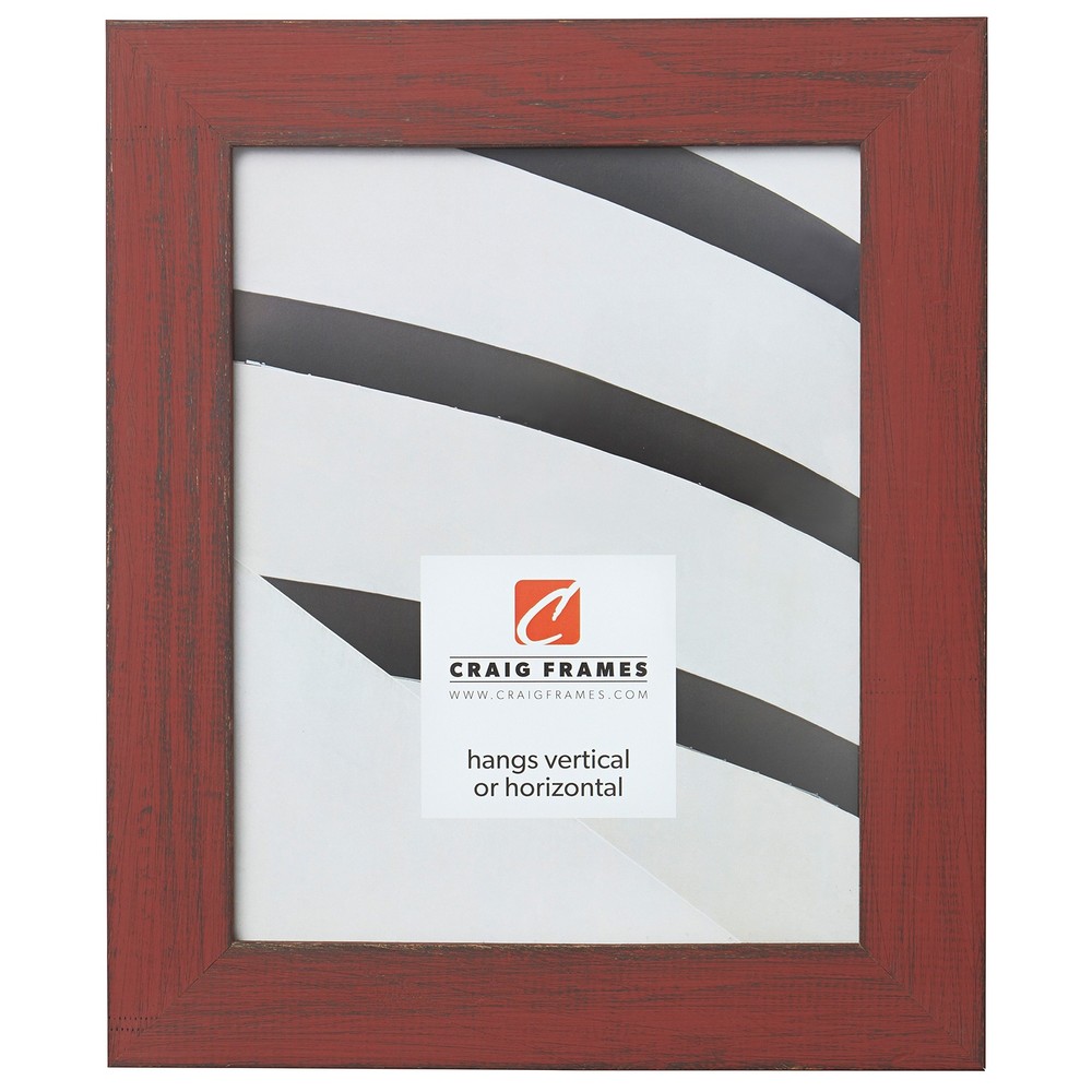 B923 Jasper 16x24 Picture Frame in Alabama Red Country Style