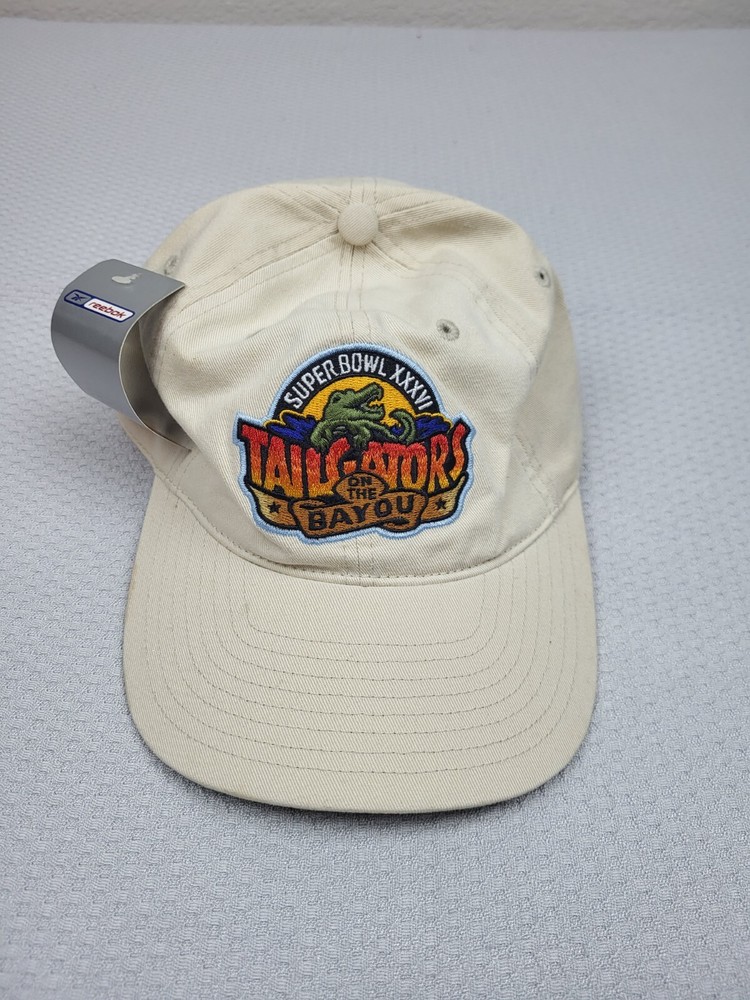 Superbowl XXXVI 2001 Tailgators Hat Football Strapback One Size NFL Reebok
