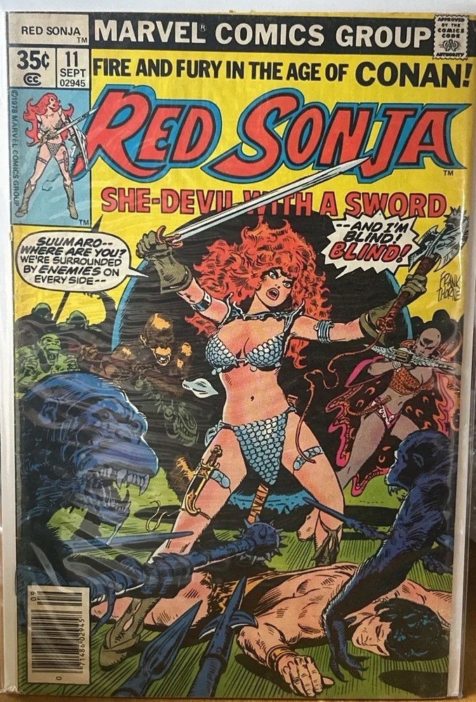 Red Sonja #11 (Marvel Comics September 1978)