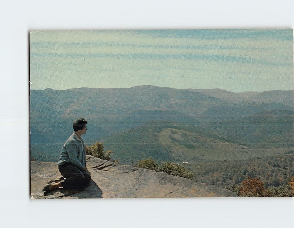 Postcard Spruce Knob West Virginia USA