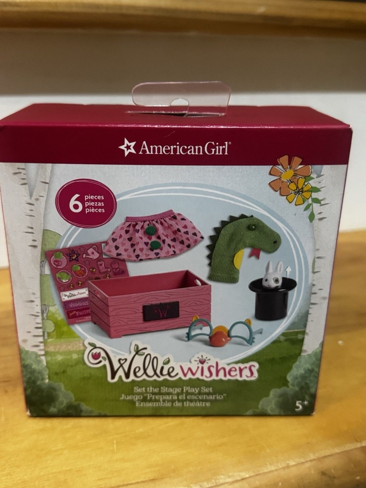 American Girl Doll Wellie Wishers Set The Stage Play Set for 14.5