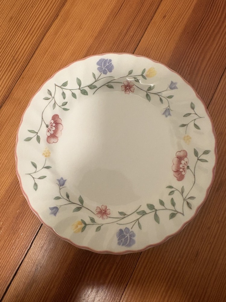 Johnson Bros. “Summer Chintz” 7.5” Salad Plate. (England 1883  Stamp)
