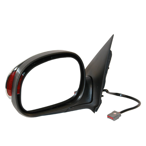 For F150 Pickup Truck Rear View Door Mirror Power Chrome w/Turn Signal Left Side