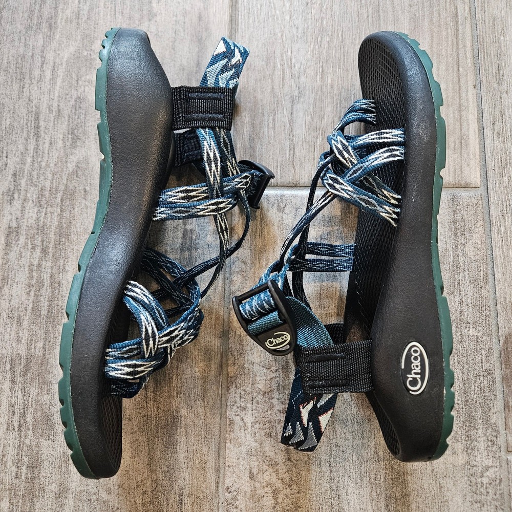 Chaco ZX/2 Classic Sandals Women’s 8 Dual Strap Blue Adjustable Hiking Shoe