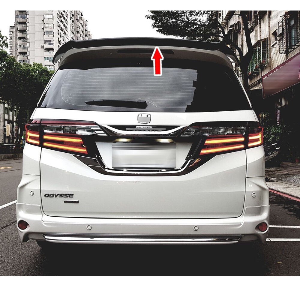 Matte Black G Type Roof Trunk Spoiler Wing Fits For Honda Odyssey 2015-2023