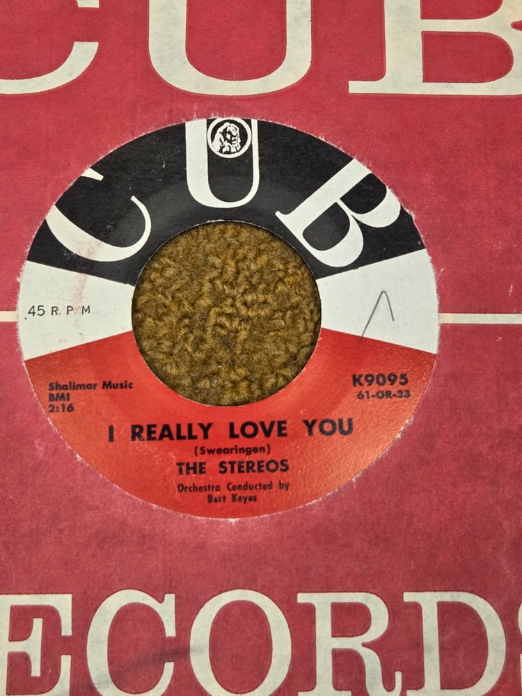 45 RPM  Stereos CUB 9095 I Really Love you / Please Come back M-