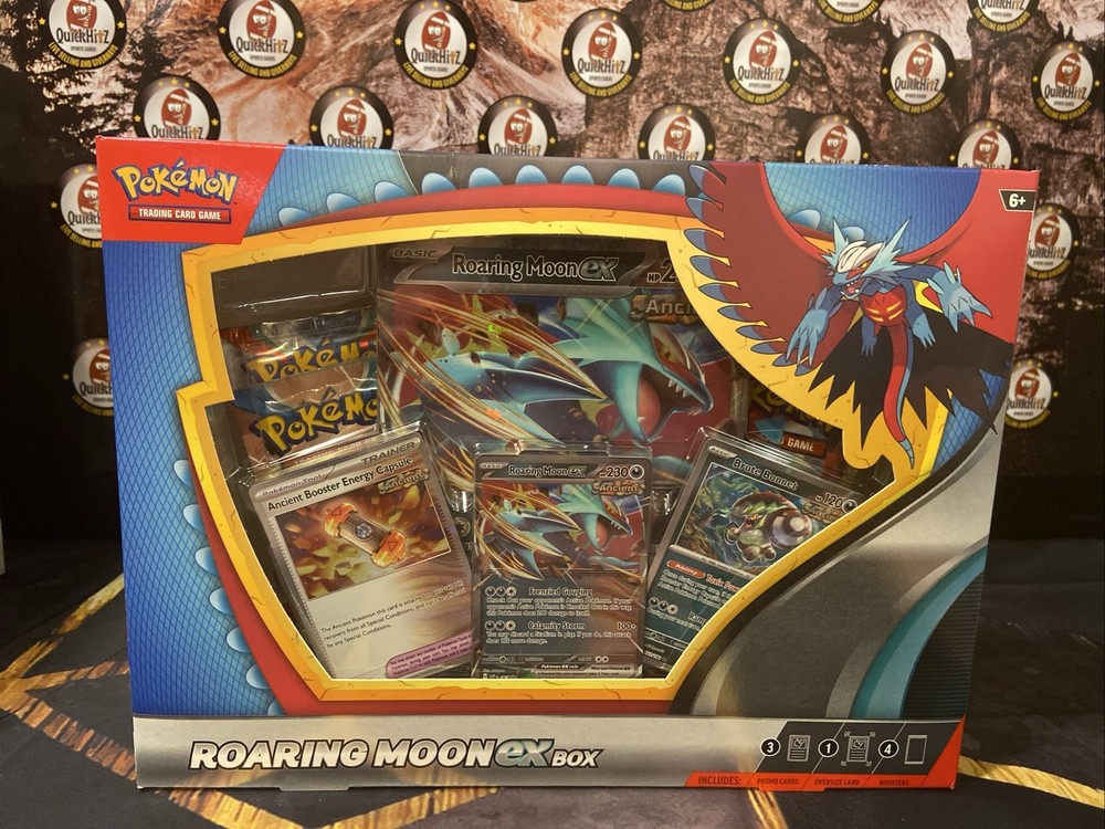 Pokemon TCG Roaring Moon EX Box Brand New Sealed